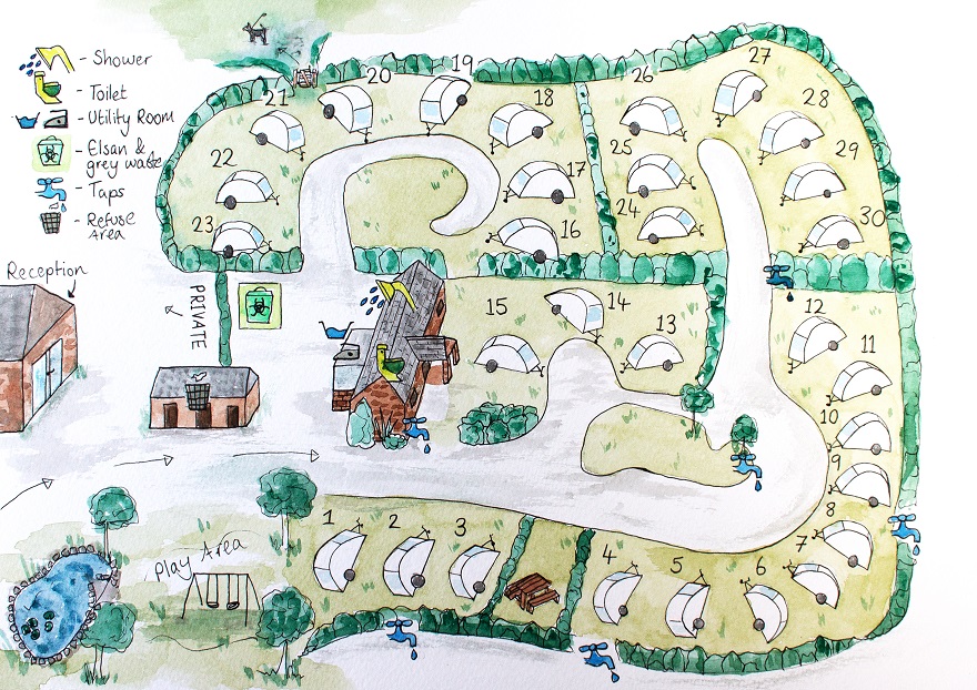 Hunters Hamlet Sitemap